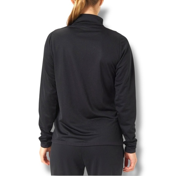 Nike Women’s Black With Grey Details Full-Zip Lightweight Sports Jacket - Picture 3 of 16